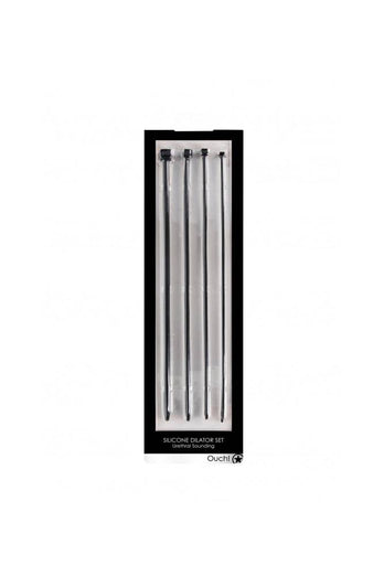 Ouch by Shots Toys - Urethral Sounding Dilator Set - Black - Stag Shop