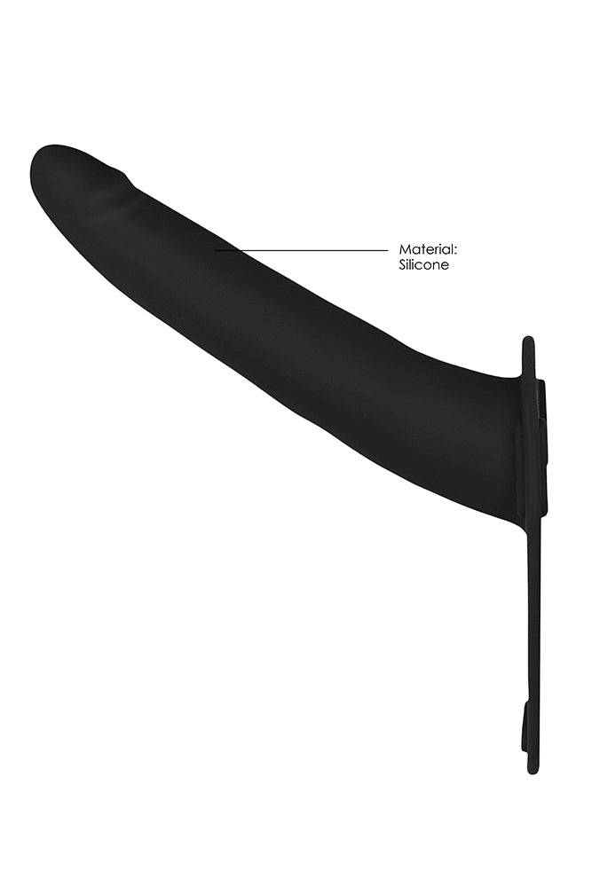 Ouch by Shots - Adjustable Silicone Strap-On - Black - Stag Shop