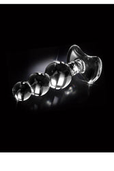Pipedream - Icicles - No. 47 - Glass Butt Plug - Stag Shop