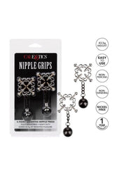 Cal Exotics - Nipple Grips - 4 Point Weighted Nipple Press - Stag Shop