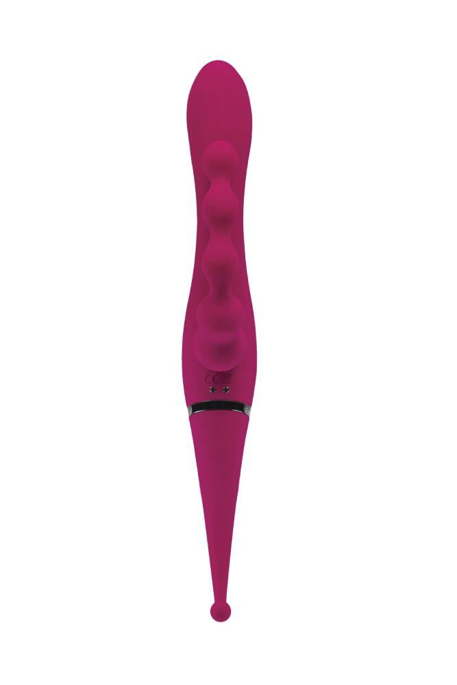 Evolved - Gender X - Four by Four Vibrator - Burgundy - Stag Shop