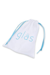 Gläs - 5-inch Curved Beaded Dildo - Clear - Stag Shop
