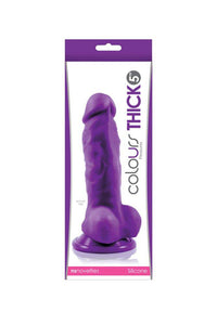 Thumbnail for NS Novelties - Colours - 5 Inch Pleasures Thick Dildo - Assorted Colours - Stag Shop