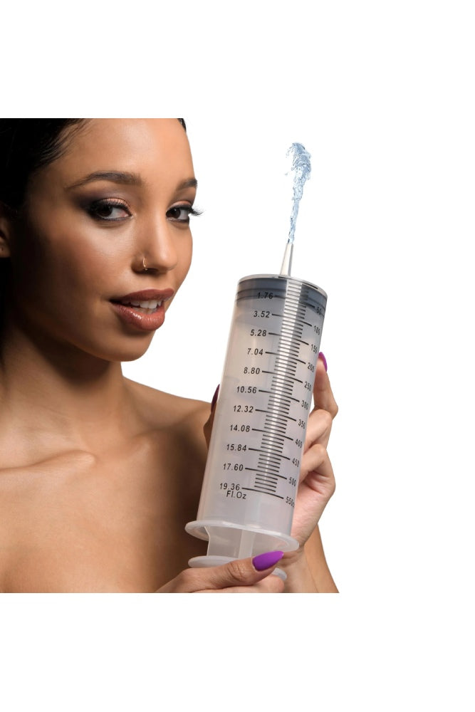 XR Brands - Clean Stream - Enema Syringe with Tube - Assorted Sizes - Stag Shop