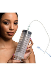 XR Brands - Clean Stream - Enema Syringe with Tube - Assorted Sizes - Stag Shop