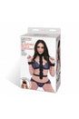 Electric Eel - Lux Fetish - 3PC Adjustable Neck & Wristraint Set - Black - Stag Shop