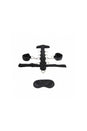 Electric Eel - Lux Fetish - 3PC Adjustable Neck & Wristraint Set - Black - Stag Shop