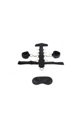 Electric Eel - Lux Fetish - 3PC Adjustable Neck & Wristraint Set - Black - Stag Shop