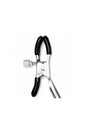 Electric Eel - Lux Fetish - Adjustable Clips - Silver/Black - Stag Shop