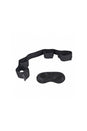 Electric Eel - Lux Fetish - Bondage Buddy Wrist & Ankle Restraint - Black - Stag Shop
