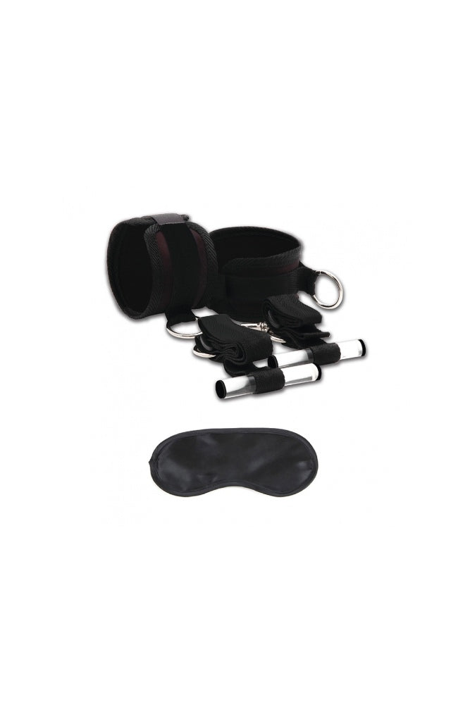 Electric Eel - Lux Fetish - Closet Cuffs Restraint System - Black - Stag Shop