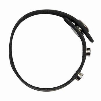 Ego Driven - Leather Cock Ring - Black - Stag Shop