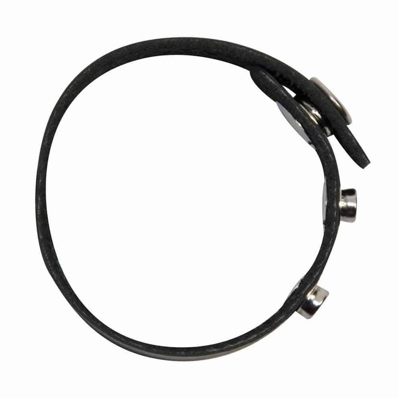 Ego Driven - Leather Cock Ring - Black - Stag Shop