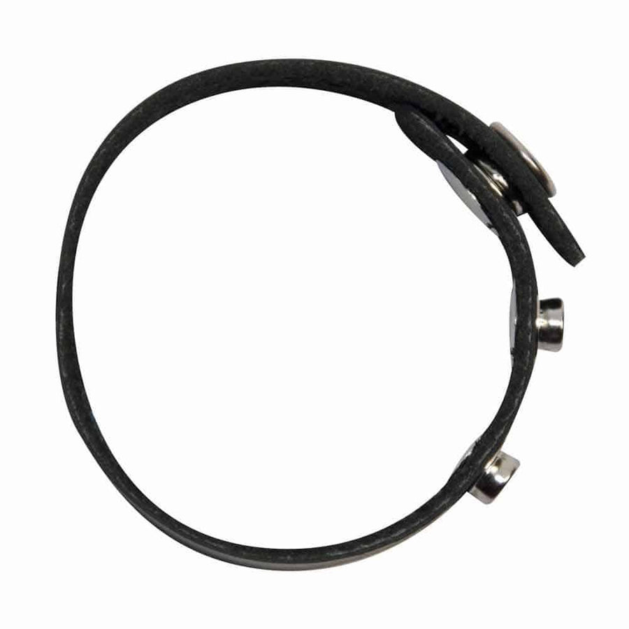 Ego Driven - Leather Cock Ring - Black - Stag Shop