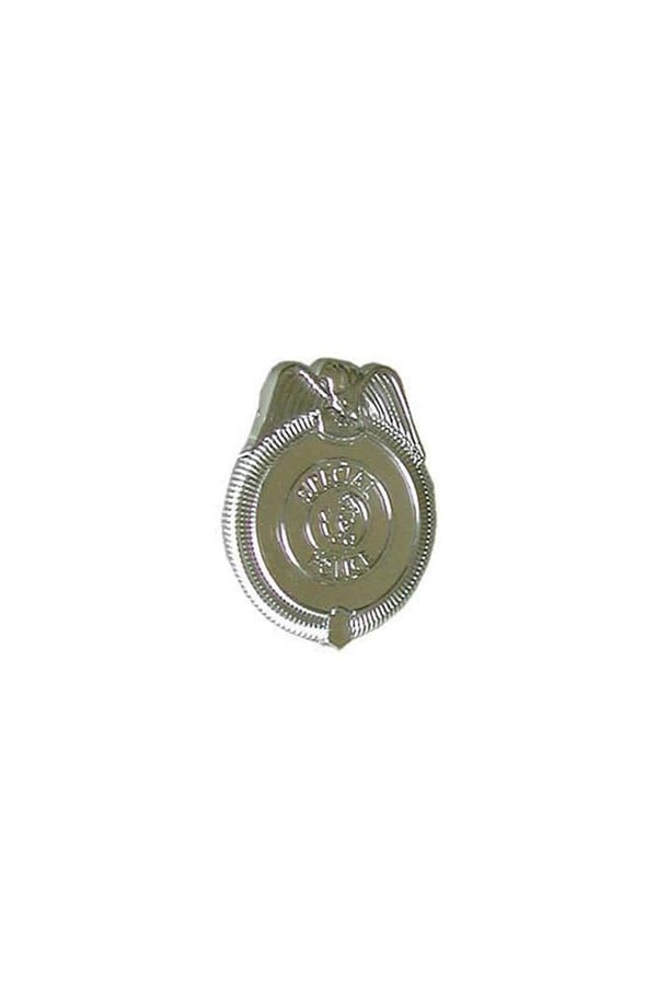 Forum Novelties - Police Badge - Silver - Stag Shop