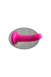 Pipedream - Dillio - Slim Realistic Dildo - 6 inch - Pink - Stag Shop