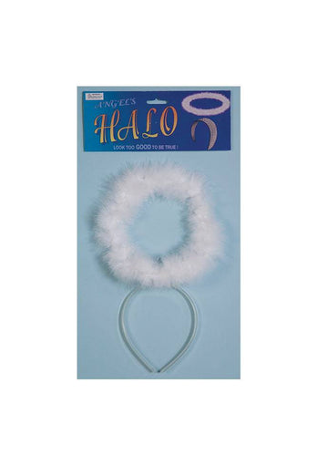 Forum Novelties - Marabou Halo - White - Stag Shop