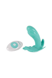 Evolved - The Butterfly Effect Vibrator - Teal - Stag Shop