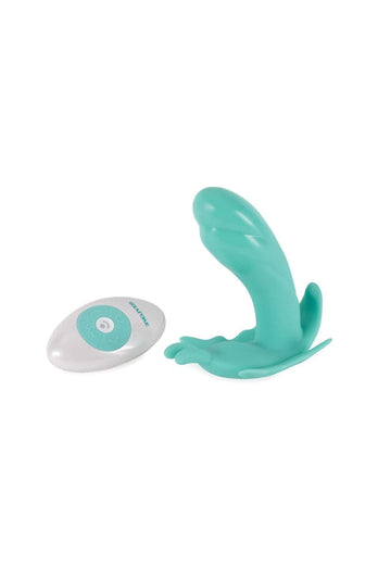 Evolved - The Butterfly Effect Vibrator - Teal - Stag Shop