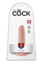 Pipedream - King Cock - Ultra Realistic Dildo - 5 inch - Light - Stag Shop