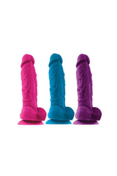 NS Novelties - Coloursoft - 5 Inch Soft Dildo - Assorted Colours - Stag Shop