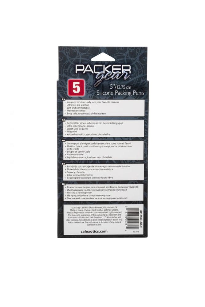Cal Exotics - Packer Gear - 5 Inch Packing Penis - Pure Silicone - Stag Shop
