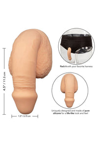 Thumbnail for Cal Exotics - Packer Gear - 5 Inch Packing Penis - Pure Silicone - Stag Shop