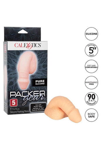 Cal Exotics - Packer Gear - 5 Inch Packing Penis - Pure Silicone - Stag Shop