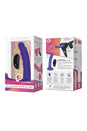 Electric Eel - Pegasus - 6 Inch Curved Vibrating Waved Peg With Harness - Purple - Stag Shop