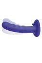 Electric Eel - Pegasus - 6 Inch Curved Vibrating Waved Peg With Harness - Purple - Stag Shop
