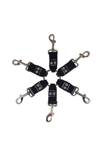 Sportsheets - Edge - 6-Point Hog Tie - Black - Stag Shop