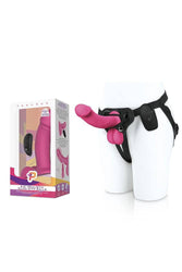 Electric Eel - Pegasus - 6.5 Inch Vibrating Realistic Dildo With Balls & Harness - Stag Shop