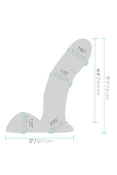 Electric Eel - Pegasus - 6.5 Inch Vibrating Realistic Dildo With Balls & Harness - Stag Shop