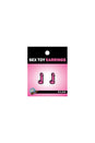 Wood Rocket - Glitter Dildo Earrings - Pink - Stag Shop