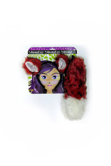 Forum Novelties - Fox Tail and Ear Set - Red - Stag Shop