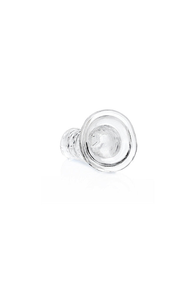 Shots Toys - Real Rock - 6" Realistic Dildo with Suction Cup - Clear - Stag Shop