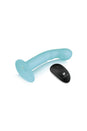 Electric Eel - Pegasus - 6 Inch Curved Vibrating Ripple Peg With Harness - Turquoise - Stag Shop