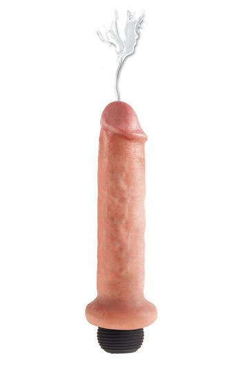 Pipedream - King Cock - Squirting Realistic Cock - 7 inch - Beige - Stag Shop