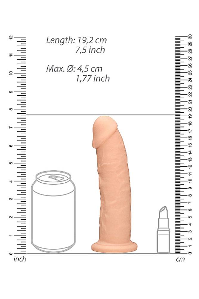 Shots Toys - Real Rock - 7.5 Inch Dual Density Dildo - Stag Shop