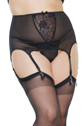 Coquette - 7021 - Garter Belt - Black - Stag Shop