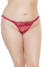 Coquette - 7036 - Panty - Merlot - Stag Shop