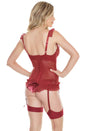 Coquette - 7037 - Bustier - Merlot - Stag Shop