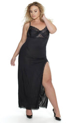 Coquette - 7049 - Gown - Black - Stag Shop