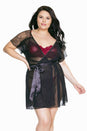 Coquette - 7067X - Robe - Black - OS/XL - Stag Shop