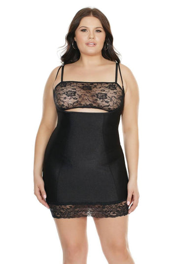 Coquette - 7068 - Chemise - Black - Stag Shop