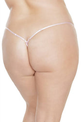 Coquette - 7080X - G-String - Rose Dust - OSXL - Stag Shop
