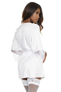 Thumbnail for Coquette - 7142 - Robe - White - OS - Stag Shop