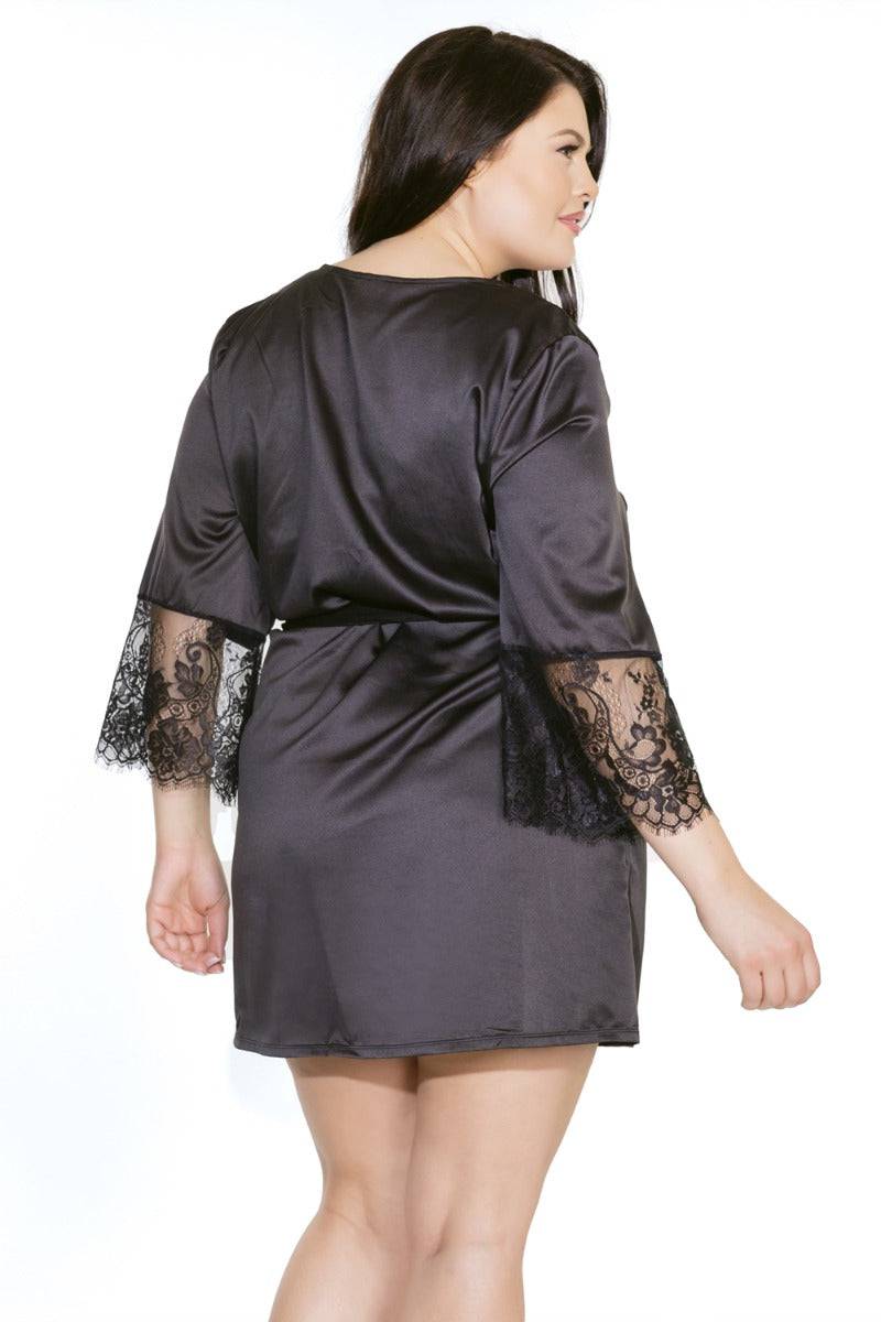 Coquette - 7143X - Robe - Black - OS/XL - Stag Shop