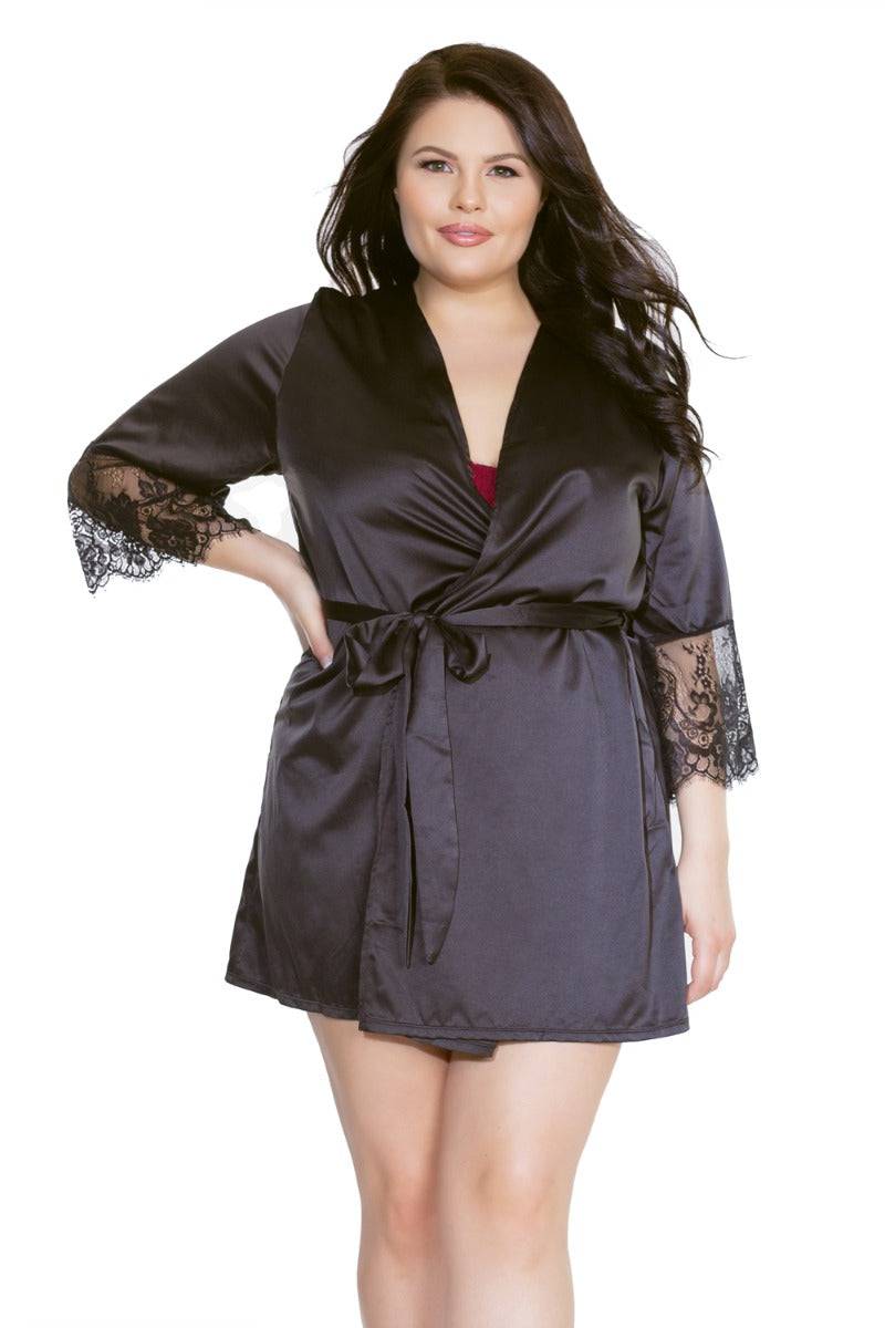 Coquette - 7143X - Robe - Black - OS/XL - Stag Shop