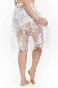 Thumbnail for Coquette - 7184X - Skirt - White - OS/XL - Stag Shop